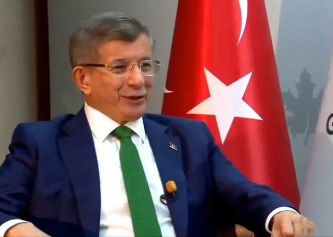 Gelecek Partisi lideri Davutoğlu’ndan skandal “Kürdistan” çıkışı