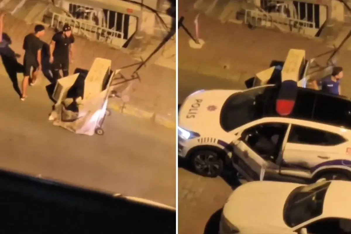 gece yarisi yaptiklari rezillige bakin neyse ki polisler sucustu yakaladi wLf8KMz9