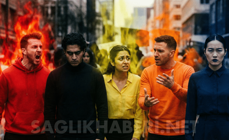 Psikoloji Bilimi Açıkladı: Öfke Eğilimi Yüksek İnsanların Tercih Ettiği 5 Renk • Sağlık Haberi