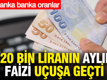 820 Bin Liranın Aylık Faiz Oranları: Bankalar Arası Rekabet Çığır Açtı