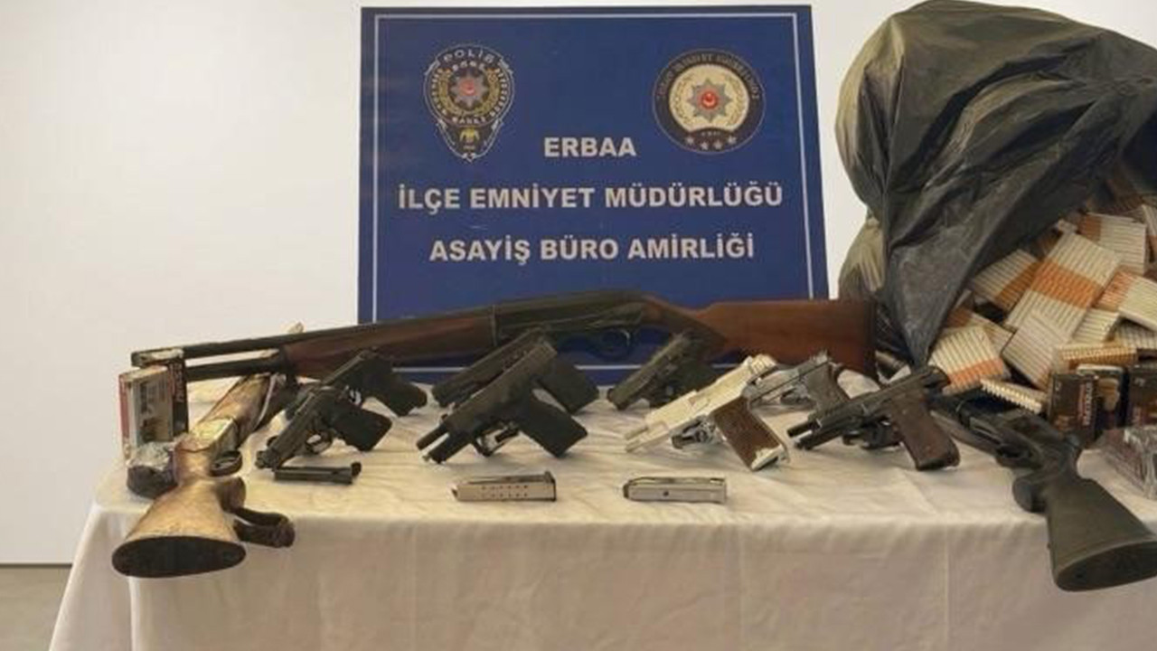 Tokat Erbaa’da Büyük Silah Operasyonu: Evde Cephanelik Bulundu