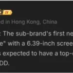 Huawei Starlight’ın İlk Modeli: 6,39 İnç Ekrana Sahip Geniş Tasarım